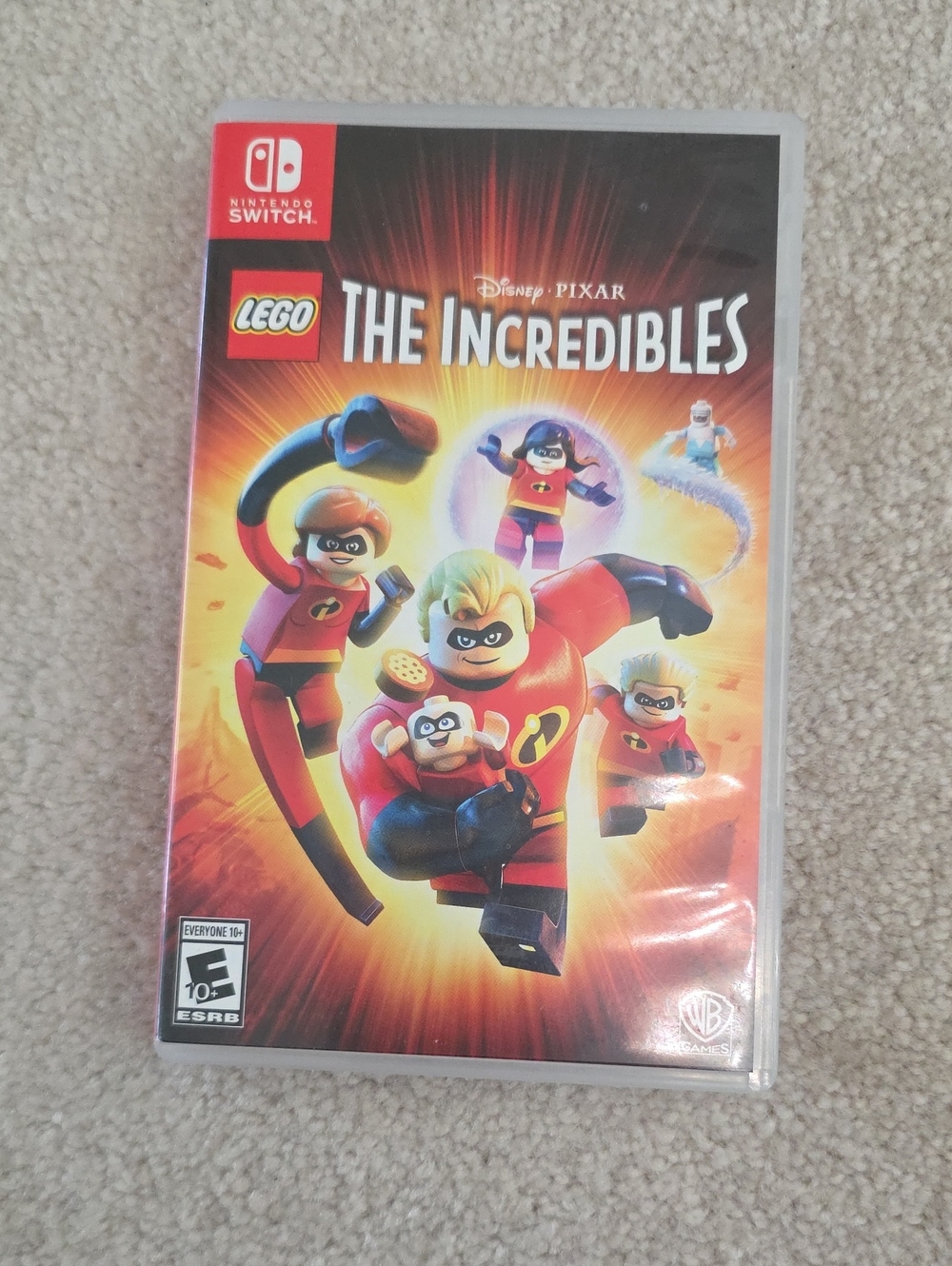 Nintendo LEGO The Incredibles - Red & Yellow Cover Art